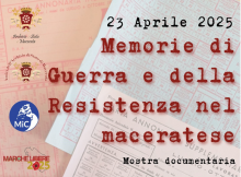Locandina_Mostra Memorie di Guerra e della Resistenza nel maceratese